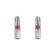 Комплект викруткових насадок PH3 1/4" * 25 мм, S2, уп. 2 од., STORM INTERTOOL VT-0219, фото 3