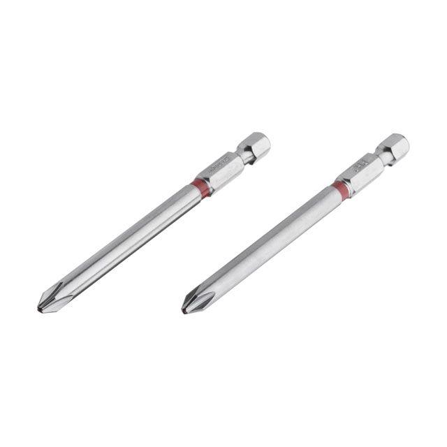 Комплект викруткових насадок PH2 1/4" * 90мм, S2, уп. 2 од., STORM INTERTOOL VT-0224, фото 1