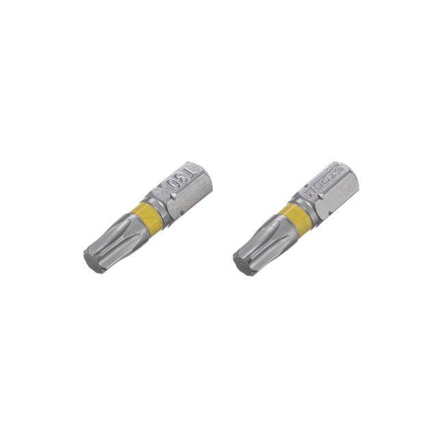 Комплект викруткових насадок Torx T30 1/4" * 25 мм, S2, уп. 2 од., STORM INTERTOOL VT-0226, фото 1