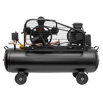 Компресор 100 л 4 кВт, 380 В, 10 aтм, 600 л/хв., 3 циліндри STORM INTERTOOL PT-0036 ptor, фото 4