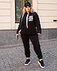 Жіночий костюм худі з капюшоном і кишенею кенгуру, фото 7