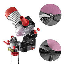 Верстат для заточування ланцюгів 230 Вт, 3000 об/хв, 145×22.3×3.2 мм INTERTOOL WT-0830 ptor, фото 2