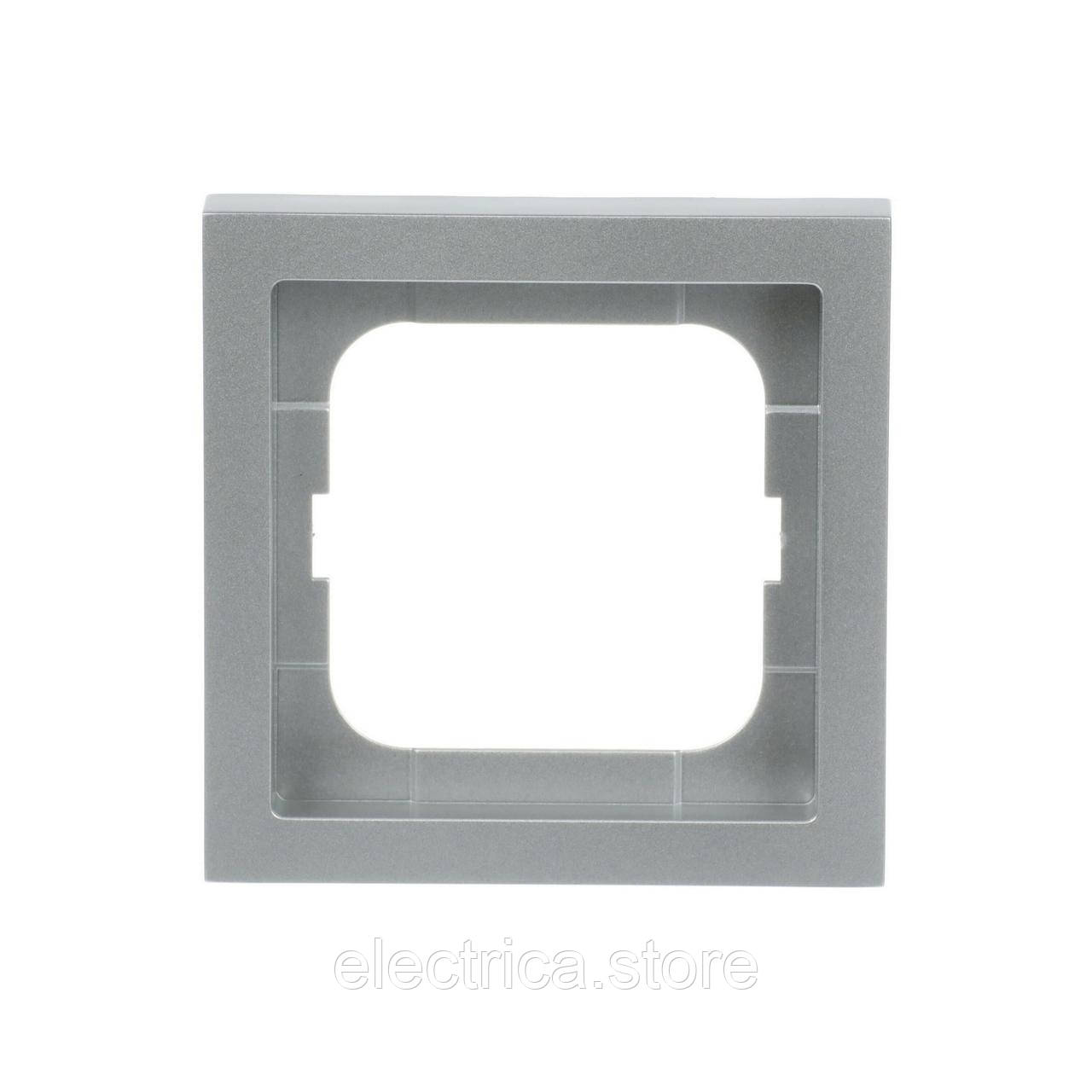 1721-183K-500 Рамка 1-місна FutureL сріблястий 2CKA001754A4529, фото 1