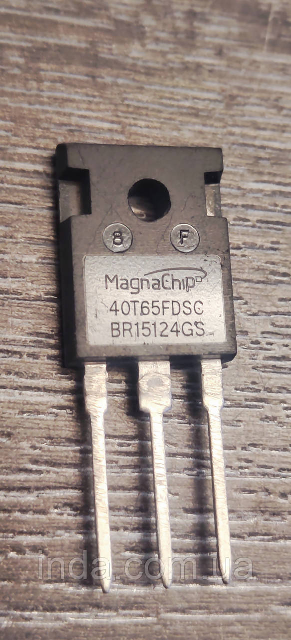 Транзистор 40T65FDSC Оригінал!!! 80A/40A 650V IGBT (Заміна для 40T65FDSC , MBQ40T65FDSC , MBQ40T65FESC