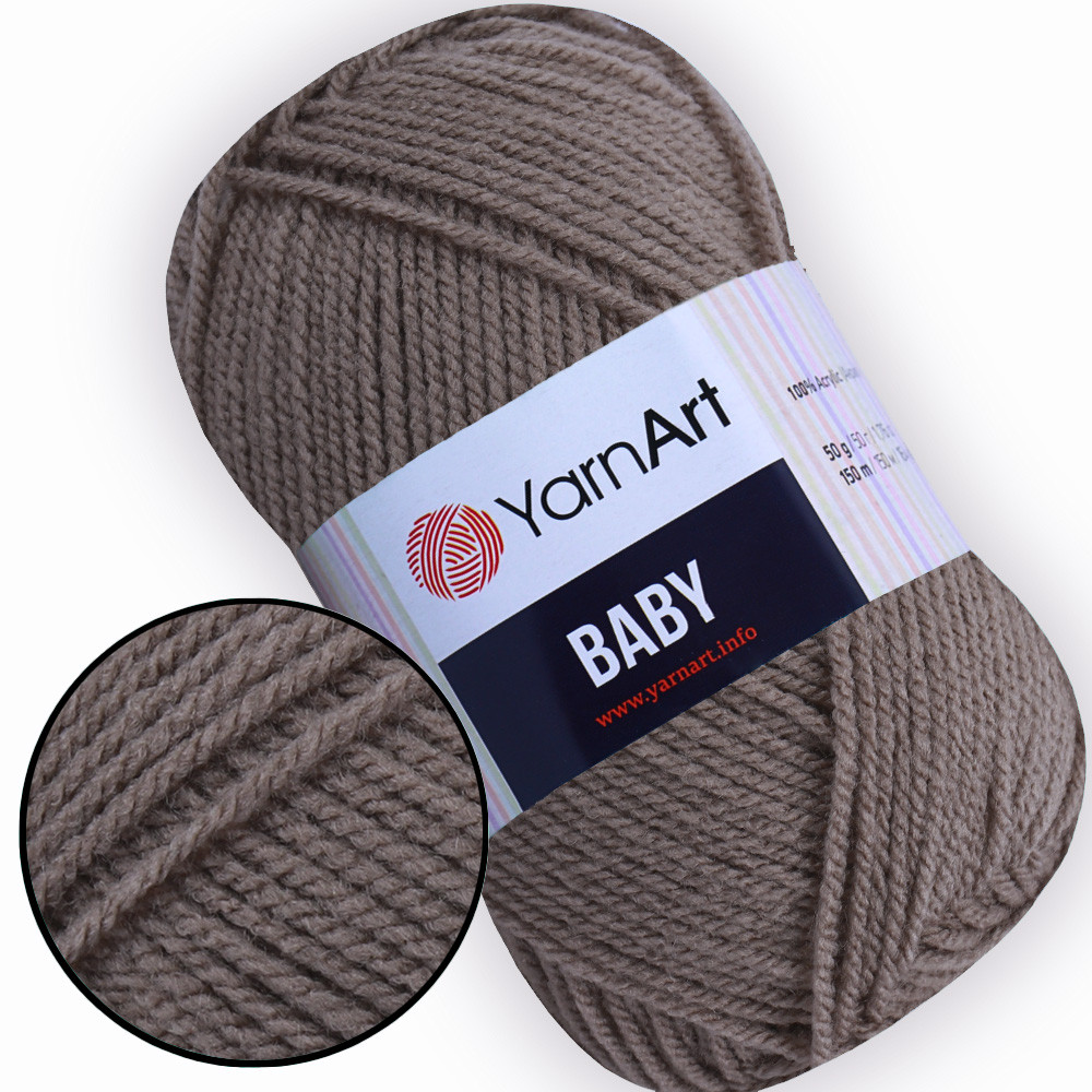 YarnArt Baby, Бежевий №218, акрилова дитяча пряжа для іграшок