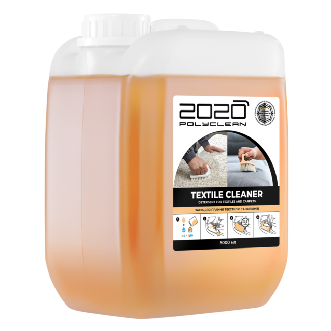 Засіб для прання текстилю та килимів “TEXTILE CLEANER 5 л Polychrom 2020