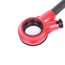 Набір плашок 4 шт для нарізання різьби 1/2"; 3/4"; 1"; 1 1/4" INTERTOOL SD-8004 ptor, фото 5