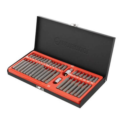 Набір зірок і шестигранників STORM INTERTOOL ET-8041 на 40 од., набір TORX і HEX інструментів, комплект шестигранників S2 ptor, фото 1