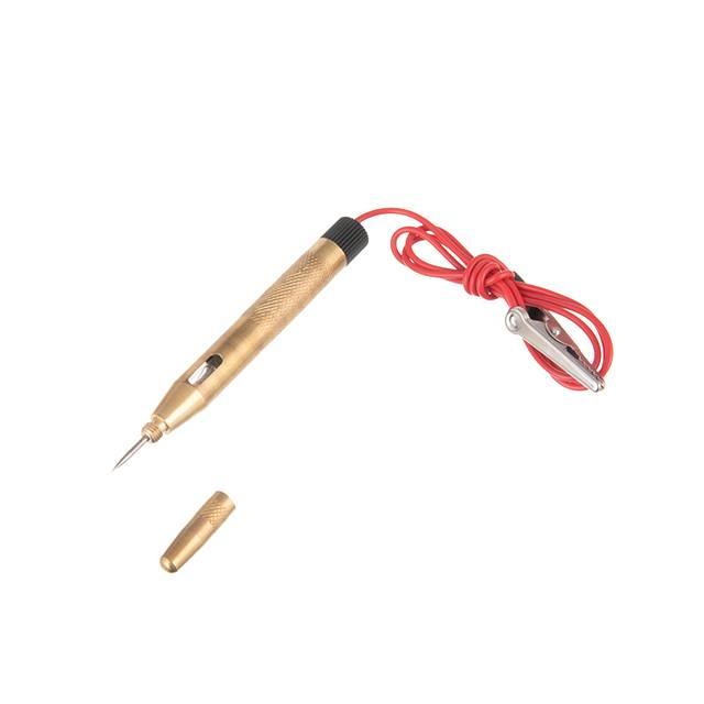 Індикатор напруги 6-12-24В., металевий корпус INTERTOOL VT-4009 ptor