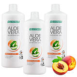 LR Набір Питних гелів Aloe Vera Peach без цукру (3 шт), лр питний гель персик, фото 3