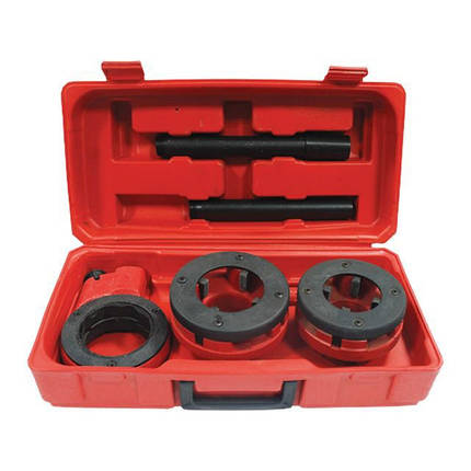 Набір плашок 2 шт для нарізання різьби 1 1/2"; 2" INTERTOOL SD-8002 ptor, фото 1