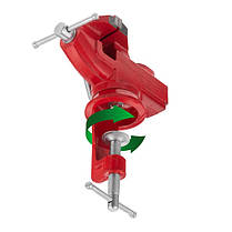 Лещата слюсарні поворотні 60 мм INTERTOOL HT-0054 ptor, фото 5