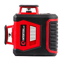 Рівень лазерний 360 град, 3 лазерні головки. INTERTOOL MT-3057 ptor, фото 2