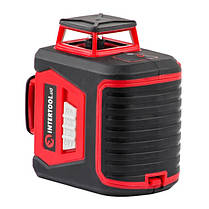 Рівень лазерний 360 град, 3 лазерні головки. INTERTOOL MT-3057 ptor, фото 5