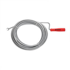 Трос для чищення труб 9 мм * 10 м, пробивний наконечник INTERTOOL HP-1007 Трос для прочищення ptor, фото 1