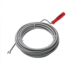 Трос для чищення труб 9 мм * 10 м, пробивний наконечник INTERTOOL HP-1007 Трос для прочищення ptor, фото 3