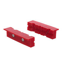 Губки гумові для лещат 100 мм, магнітні INTERTOOL HT-0098 ptor, фото 5