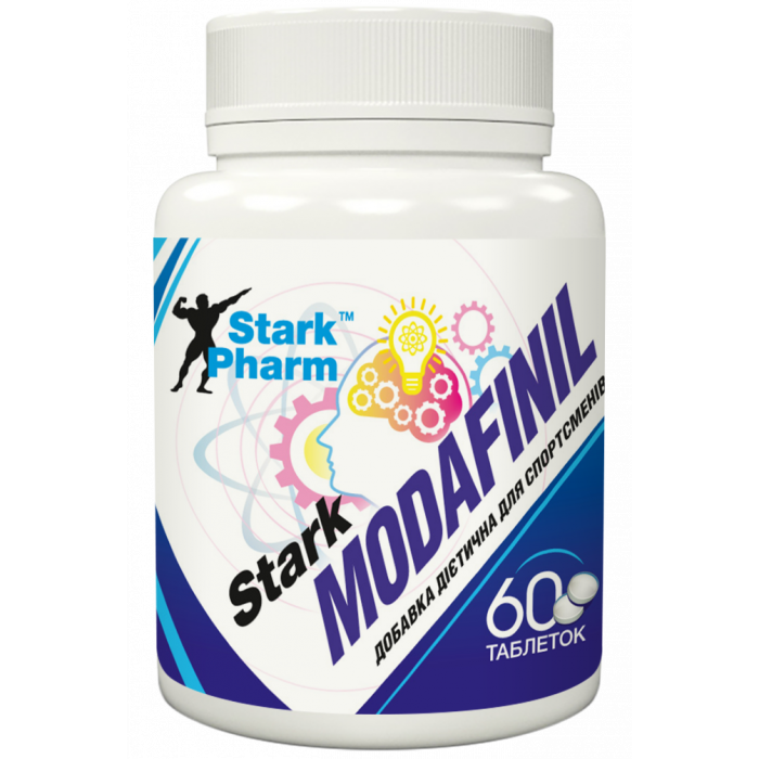 Вітаміни для мозку Stark Pharm Modafinil 100 мг 60 капсул
