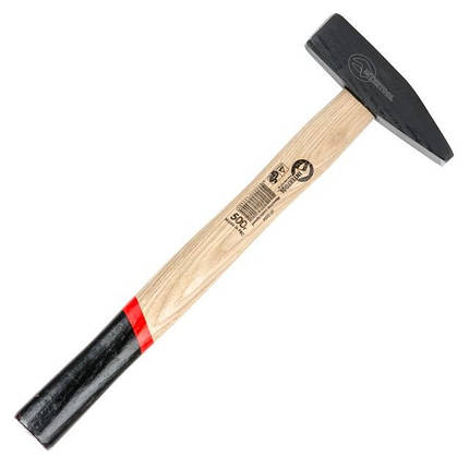 Молоток слюсарний 500 г, ручка ясен INTERTOOL HT-0254 ptor, фото 1