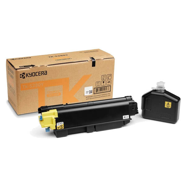 Картридж SystemPrint (з чипом) аналог Kyocera TK-5280Y yellow (1T02TWANL0) для принтера Ecosys M6235cidn, P6235cdn, M6635cidn, фото 1
