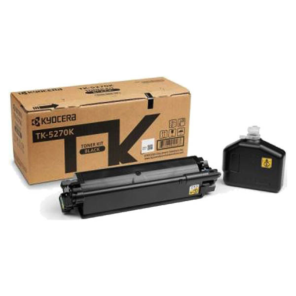 Картридж SystemPrint (з чипом) аналог Kyocera TK-5270K black (1T02TV0NL0) для принтера Ecosys M6230cidn, M6630cidn, P6230cdn, фото 1
