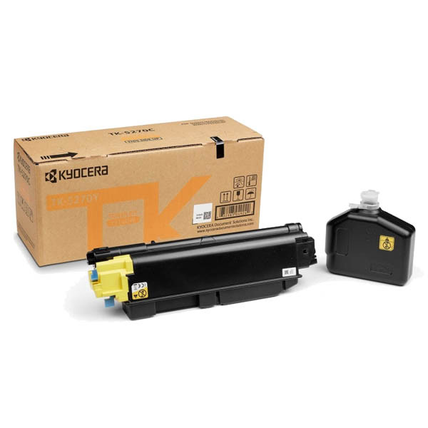 Картридж SystemPrint (з чипом) аналог Kyocera TK-5270Y yellow (1T02TVANL0) для принтера Ecosys M6230cidn, M6630cidn, P6230cdn
