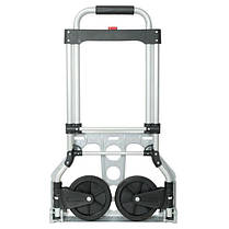 Візок ручний складаний до 60 кг, 450*420*960, колеса 150 мм, (алюмінієвий) INTERTOOL LT-9005 ptor, фото 3