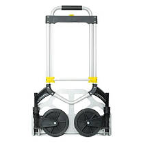 Візок ручний складаний до 80 кг, 450*485*1090, колеса 170 мм, (алюмінієвий) INTERTOOL LT-9010 ptor, фото 2