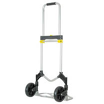 Візок ручний складаний до 80 кг, 450*485*1090, колеса 170 мм, (алюмінієвий) INTERTOOL LT-9010 ptor, фото 4