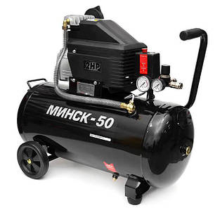 Компресор МК 50, 2.0 HP, 1.5 кВт, 220 В, 8атм, 205 л/хв INTERTOOL PT-0021 ptor, фото 2