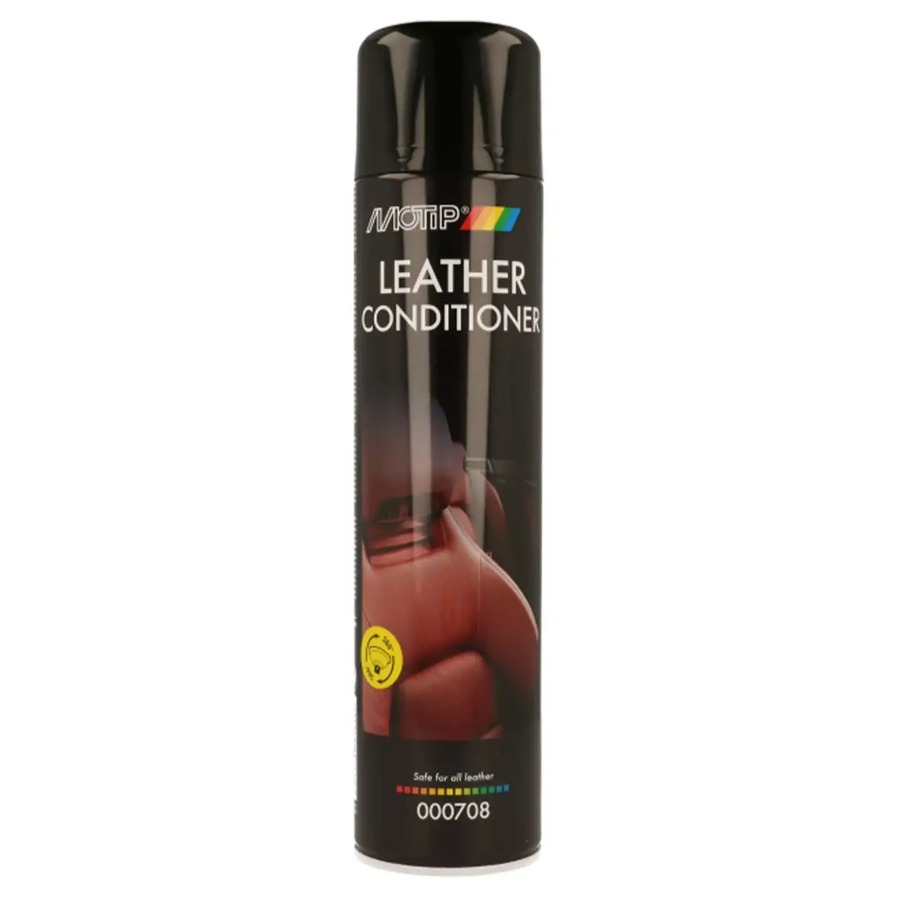 Очисник-кондиціонер для шкіряної оббивки Leather Conditioner аерозоль 600 мл (000708) Motip