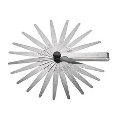 Щуп для вимірювання зазорів, 0.05-1.0 мм, 20 шт INTERTOOL AT-0002 ptor