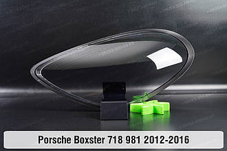 Скло фари Porsche Boxster 718 981 (2012-2016) ліве
