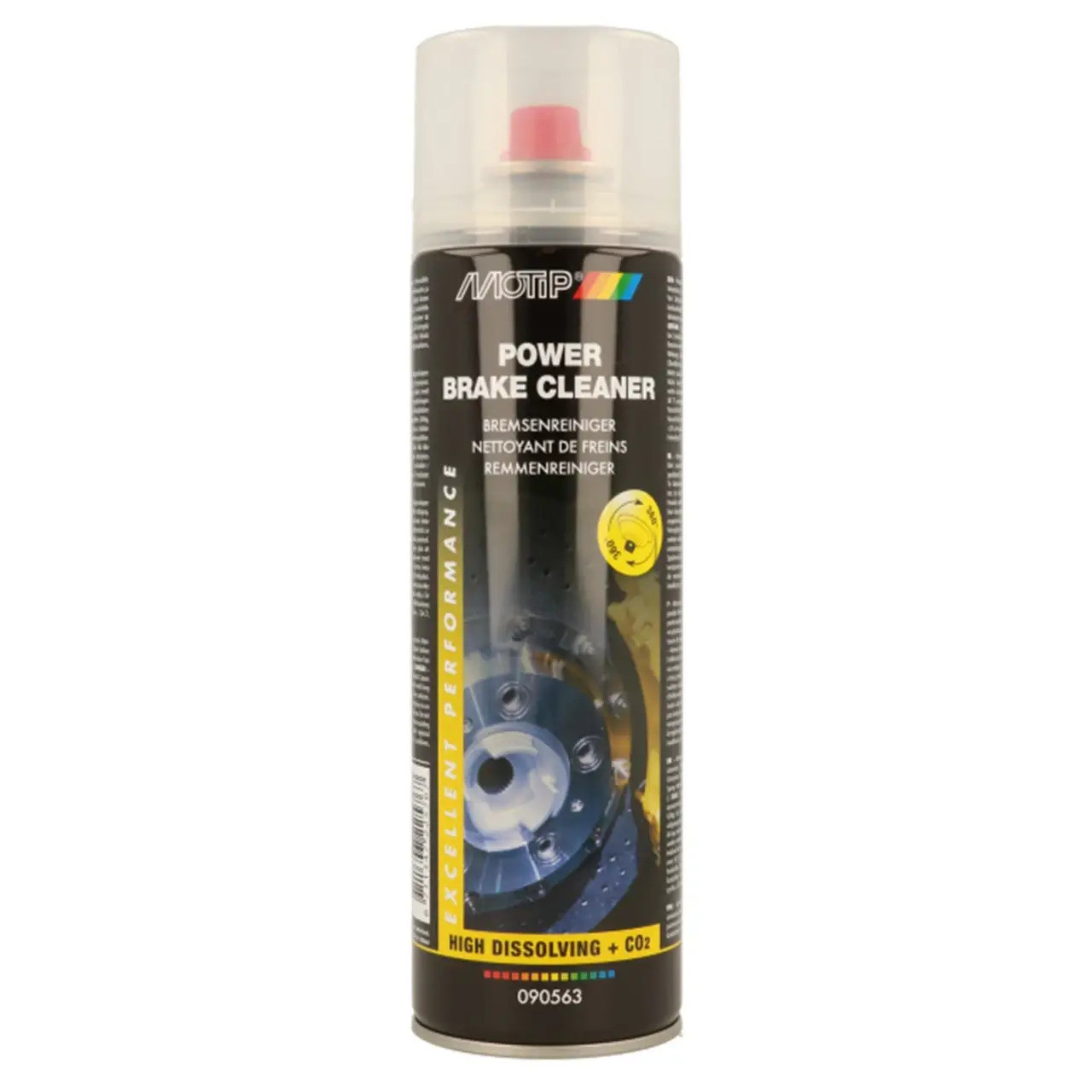 Очисник гальмівної системи Brake Cleaner аерозоль 500 мл (090563BS) Motip
