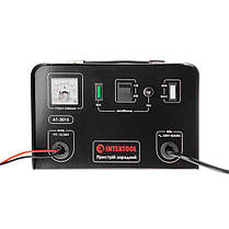 Пристрій зарядний 230 В, ~50 Гц, 600 Вт, 12/24 В, 30 А, 20-400 Аг INTERTOOL AT-3015 ptor, фото 4