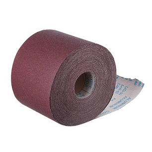 Шкурка шліфувальна на тканинній основі К60, 20cм x 50м INTERTOOL BT-0716 ptor, фото 1