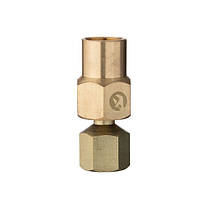 Шарнір поворотний, внутрішня різьба 1/4 "- 1/4", латунь STORM INTERTOOL PT-2209 ptor, фото 4