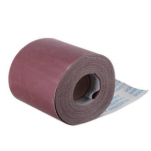 Шкурка шліфувальна на тканинній основі К180, 20cм x 50м INTERTOOL BT-0723 ptor, фото 1