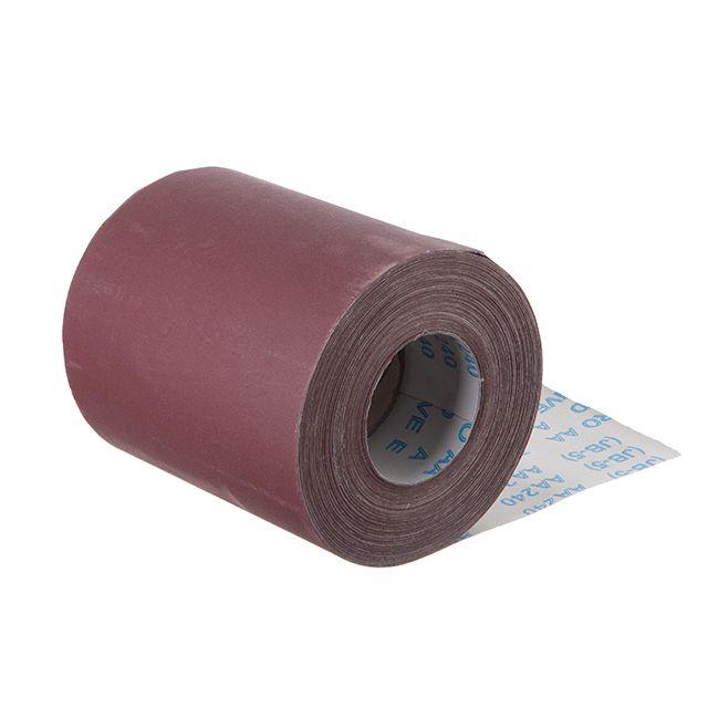 Шкурка шліфувальна на тканинній основі К240, 20cм x 50м INTERTOOL BT-0725 ptor