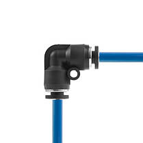 З'єднання цангове L-подібне для поліуретанових та ін. шлангів 4*4 мм INTERTOOL PT-2320 ptor, фото 4