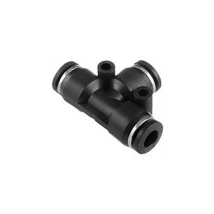 З'єднання цангове Т-подібне для поліуретанових та ін. шлангів 6 мм INTERTOOL PT-2346 ptor, фото 2