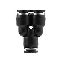 З'єднання цангове Y-подібне для поліуретанових та ін. шлангів 8 мм INTERTOOL PT-2372 ptor, фото 3