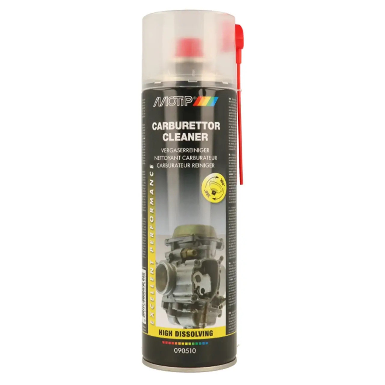 Очисник карбюратора Carburettor Cleaner аерозоль 500 мл (090510BS) Motip