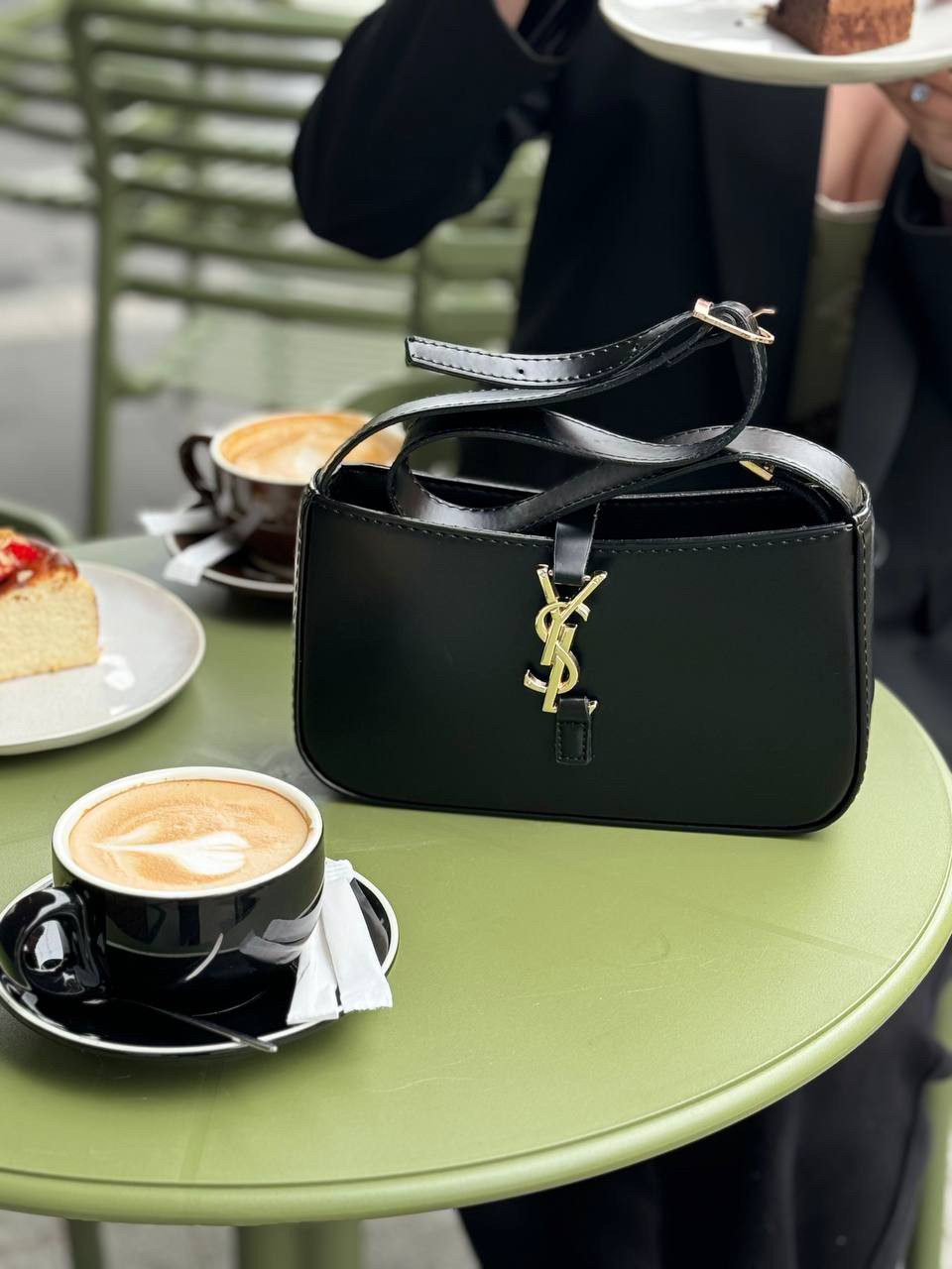 Сумка YSL чорна