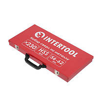 Набір свердел HSS 230 од. в металевому кейсі INTERTOOL SD-0309 ptor, фото 2