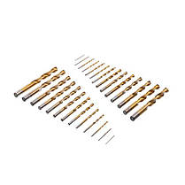 Набір свердел HSS 230 од. в металевому кейсі INTERTOOL SD-0309 ptor, фото 4