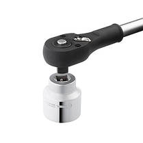 Рукоятка із храповим механізмом 3/4", 500 мм Проф INTERTOOL ET-7005 ptor, фото 4