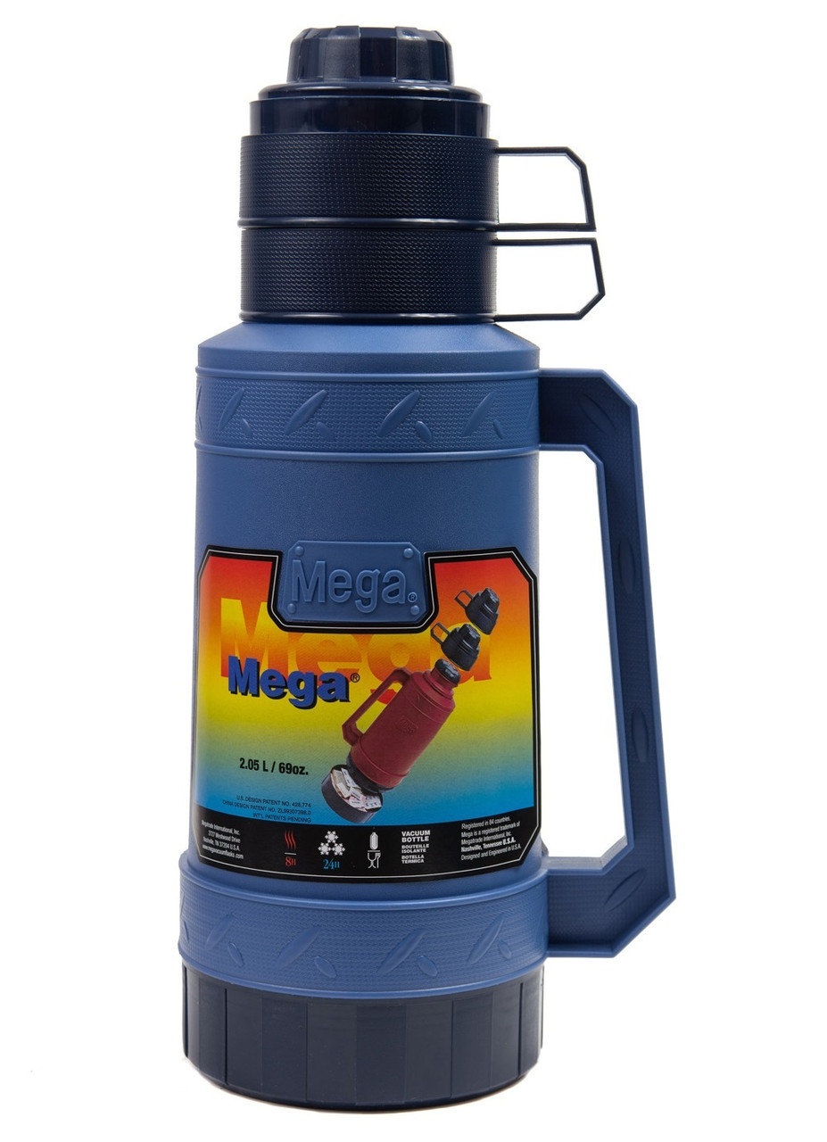 Термос Mega SO205DBS 2,05 л, синій