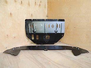 Захист радіатора двигуна та КПП Hyundai Tucson 4 (NX4) (2021+) /V: все/ {Рад, ДВС, КПП} КГМ