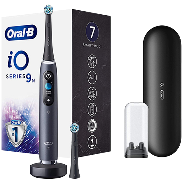 Електрична зубна щітка Oral-B iO 9N Black Onyx (2 нас.)